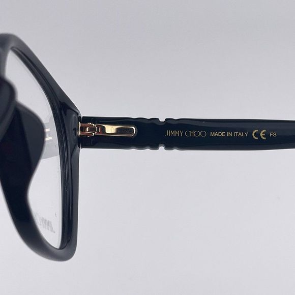 Jimmy Choo JC252/F 807 Eyeglasses Black Square Women main image 10